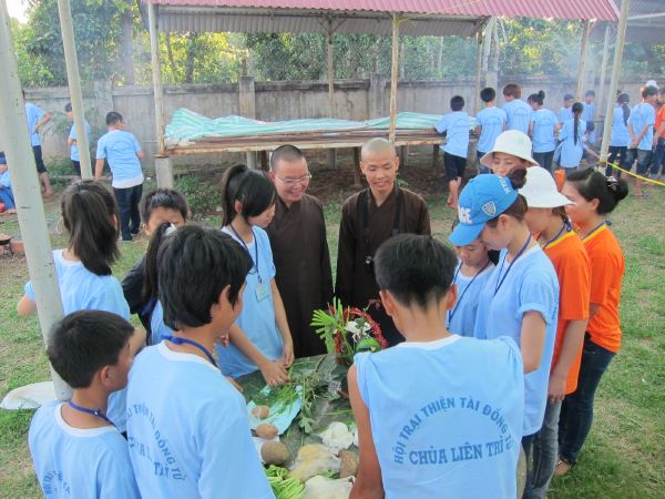 Đắk Lắk: Hào hứng, sôi nổi, bất ngờ, thú vị - khóa tu Thiện Tài Đồng Tử ngày thứ 2