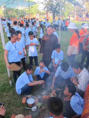 Đắk Lắk: Hào hứng, sôi nổi, bất ngờ, thú vị - khóa tu Thiện Tài Đồng Tử ngày thứ 2