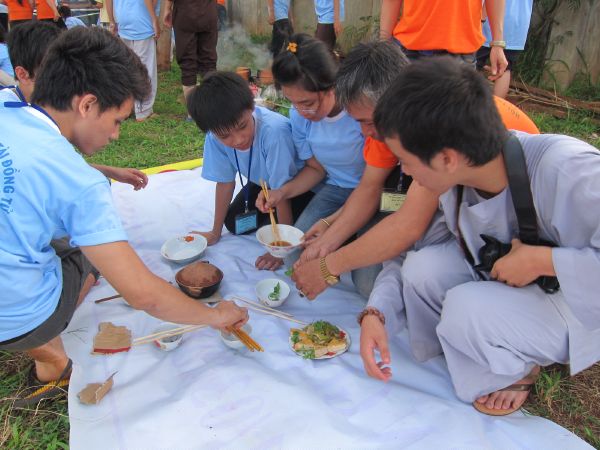 Đắk Lắk: Hào hứng, sôi nổi, bất ngờ, thú vị - khóa tu Thiện Tài Đồng Tử ngày thứ 2