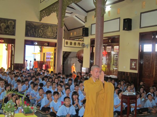 Khóa tu Thiện Tài Đồng Tử và pháp thoại gây xúc động lòng người