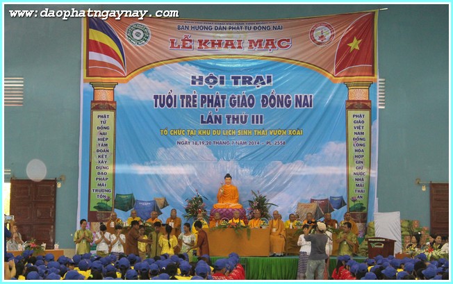 Đồng Nai: Khai Mạc Hội Trại Tuổi Trẻ Phật Giáo Đồng Nai - Lần Thứ III
