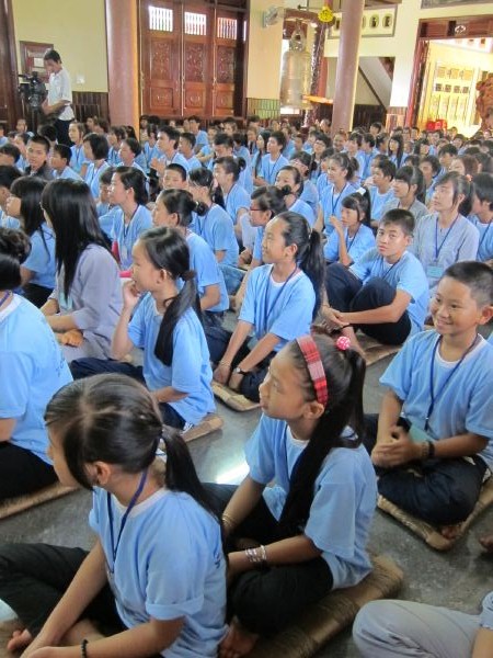 Khóa tu Thiện Tài Đồng Tử và pháp thoại gây xúc động lòng người