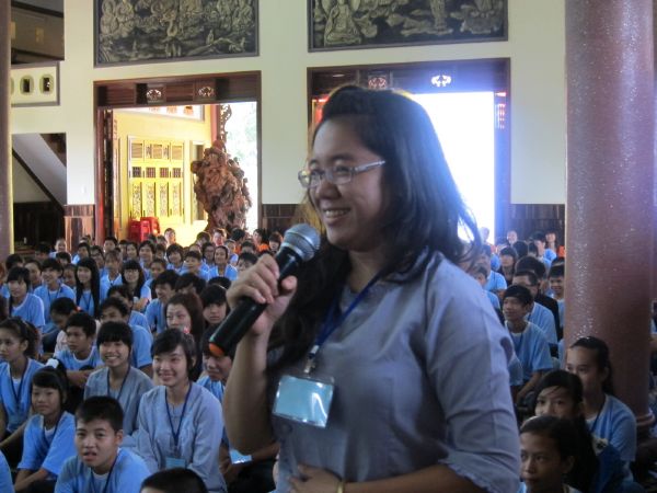 Khóa tu Thiện Tài Đồng Tử và pháp thoại gây xúc động lòng người