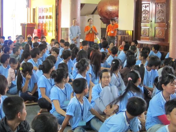 Khóa tu Thiện Tài Đồng Tử và pháp thoại gây xúc động lòng người