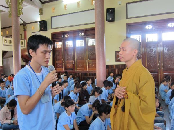 Khóa tu Thiện Tài Đồng Tử và pháp thoại gây xúc động lòng người