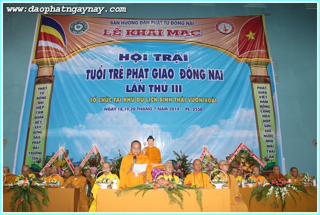 Đồng Nai: Khai Mạc Hội Trại Tuổi Trẻ Phật Giáo Đồng Nai - Lần Thứ III