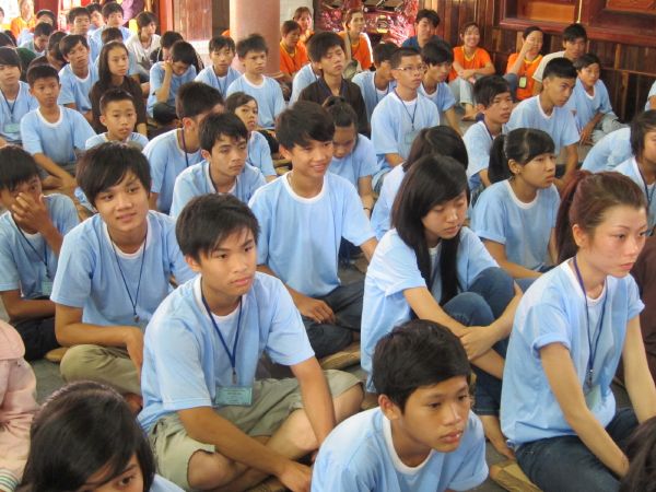 Khóa tu Thiện Tài Đồng Tử và pháp thoại gây xúc động lòng người