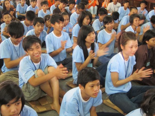 Khóa tu Thiện Tài Đồng Tử và pháp thoại gây xúc động lòng người