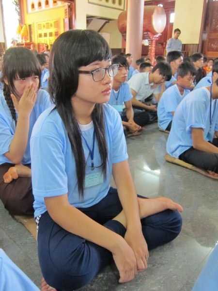 Khóa tu Thiện Tài Đồng Tử và pháp thoại gây xúc động lòng người