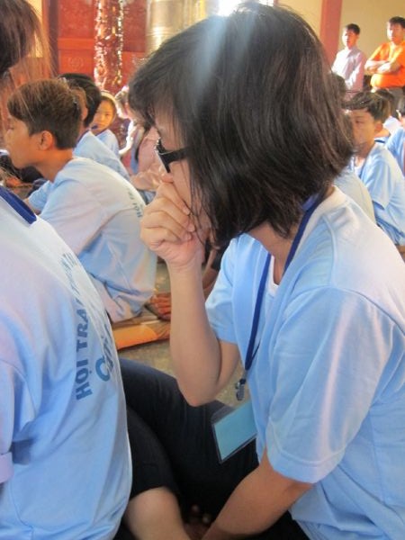 Khóa tu Thiện Tài Đồng Tử và pháp thoại gây xúc động lòng người