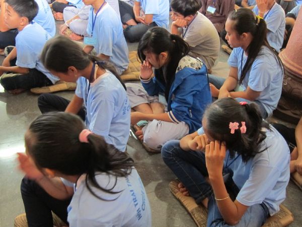 Khóa tu Thiện Tài Đồng Tử và pháp thoại gây xúc động lòng người