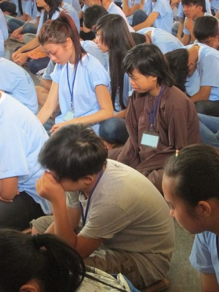 Khóa tu Thiện Tài Đồng Tử và pháp thoại gây xúc động lòng người