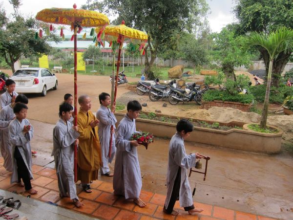 Khóa tu Thiện Tài Đồng Tử và pháp thoại gây xúc động lòng người