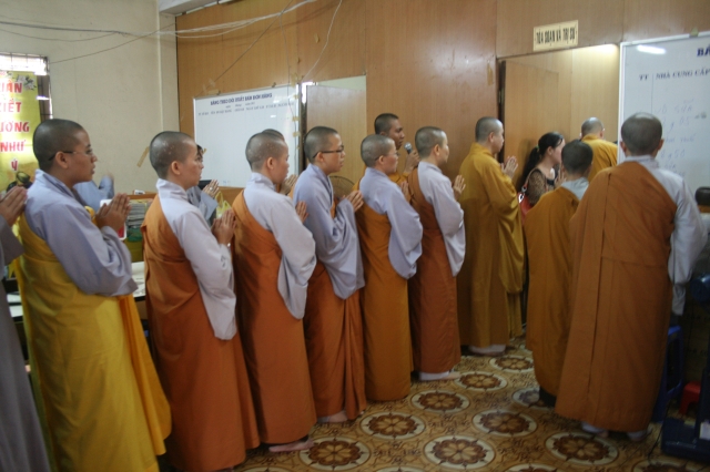 TP. HCM: Lễ nhập quan thân mẫu TT. TS Thích Nhật Từ
