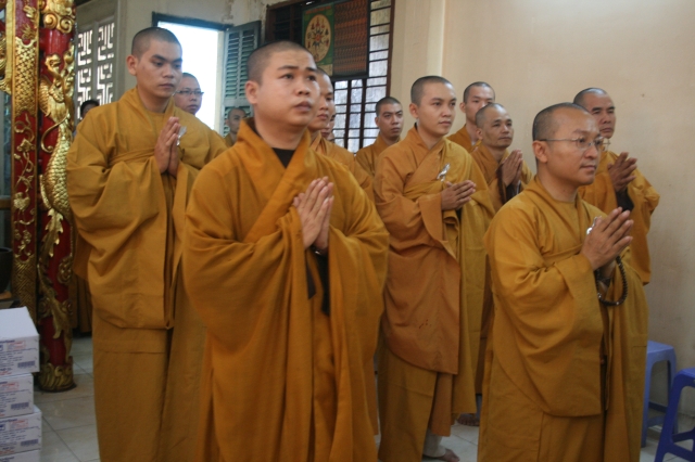 TP. HCM: Lễ nhập quan thân mẫu TT. TS Thích Nhật Từ