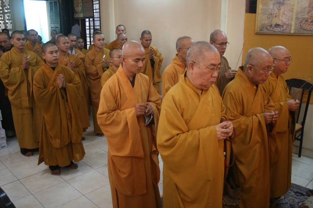 TP. HCM: Lễ nhập quan thân mẫu TT. TS Thích Nhật Từ