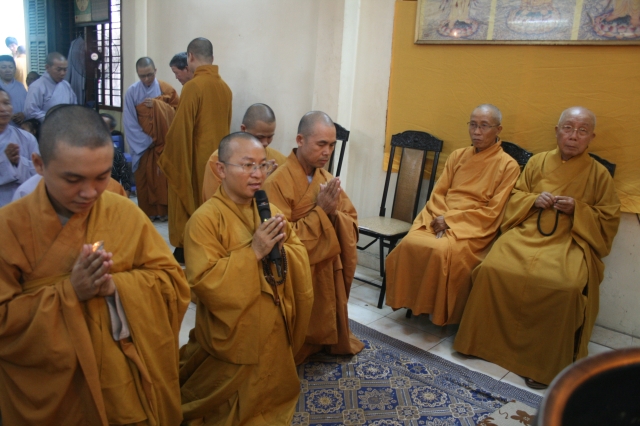 TP. HCM: Lễ nhập quan thân mẫu TT. TS Thích Nhật Từ