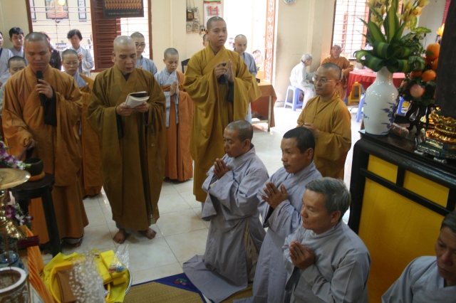 TP. HCM: Lễ nhập quan thân mẫu TT. TS Thích Nhật Từ