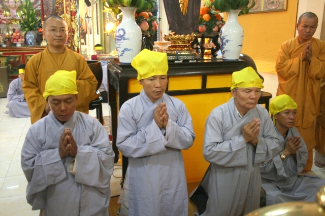 TP. HCM: Lễ nhập quan thân mẫu TT. TS Thích Nhật Từ