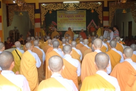 Đồng Tháp: Long Trọng Tổ Chức Lễ Truy Điệu Cố Hòa Thượng Thích Từ Nhơn