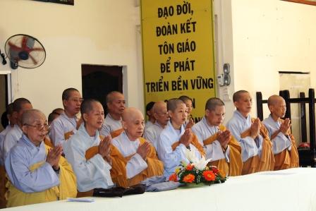 Đồng Tháp: Long Trọng Tổ Chức Lễ Truy Điệu Cố Hòa Thượng Thích Từ Nhơn