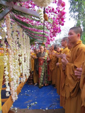 Vĩnh Long: Xúc động chùm ảnh lễ tiễn đưa HT. Thích Đắc Pháp về cõi Phật