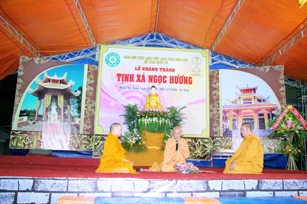 ĐĂK LẮC: Lễ Khánh Thành Tịnh xá Ngọc Hương