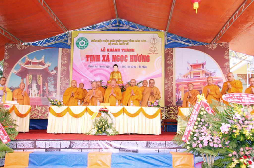 ĐĂK LẮC: Lễ Khánh Thành Tịnh xá Ngọc Hương