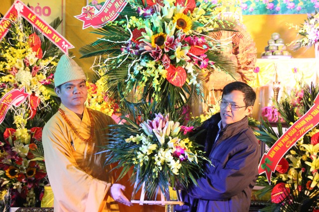 Thái Bình: Lễ bổ nhiệm trụ trì chùa Trung