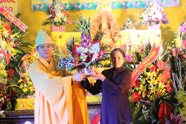 Thái Bình: Lễ bổ nhiệm trụ trì chùa Trung