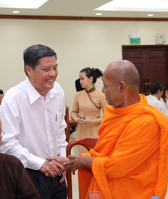 TP.HCM: UBND Thành Phố có buổi tiếp đón phái đoàn Ban TT HĐTS GHPGVN