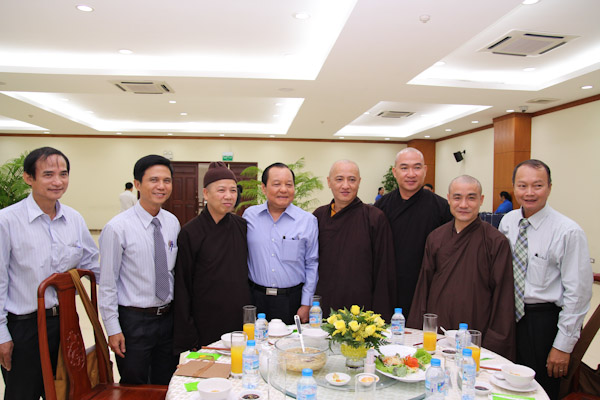 TP.HCM: UBND Thành Phố có buổi tiếp đón phái đoàn Ban TT HĐTS GHPGVN
