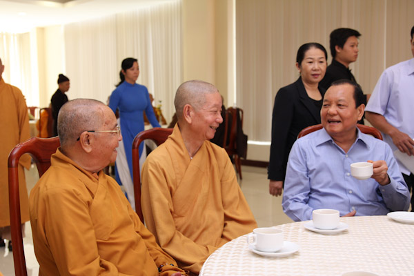 TP.HCM: UBND Thành Phố có buổi tiếp đón phái đoàn Ban TT HĐTS GHPGVN