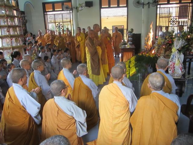 Chùa Đức Hòa: Lễ tưởng niệm tri ân Ni sư Thích nữ Diệu Quang vị pháp thiêu thân
