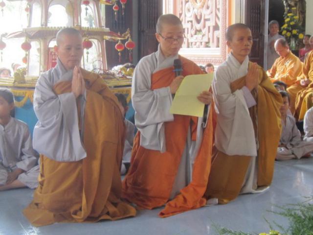 Chùa Đức Hòa: Lễ tưởng niệm tri ân Ni sư Thích nữ Diệu Quang vị pháp thiêu thân
