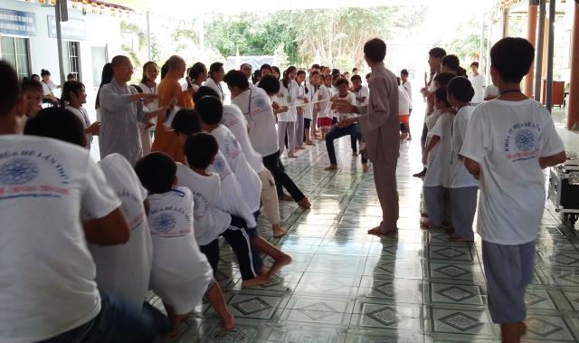 Tiền Giang: Khai mạc khóa tu mùa hè &quot;Ươm Mầm Trí Tuệ&quot;