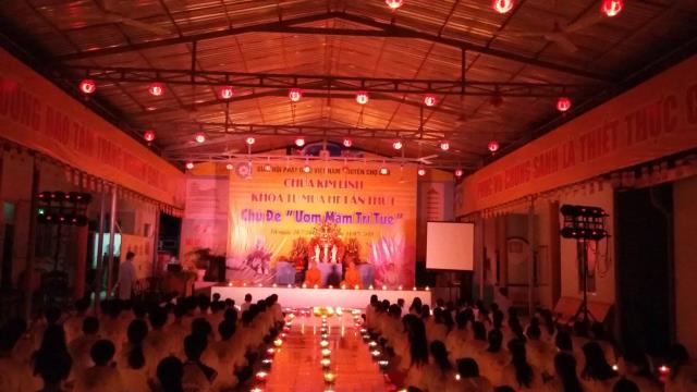 Tiền Giang: Bế mạc khóa tu mùa hè tại chùa Kim Linh