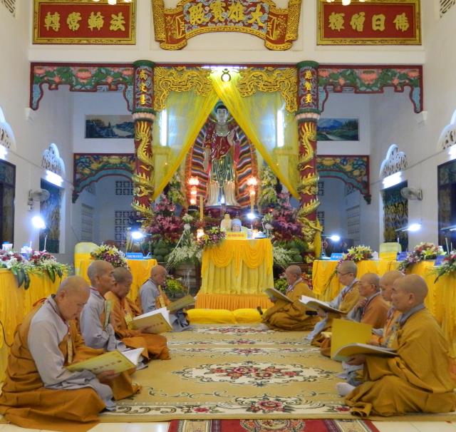 Giới trường Thiện Hòa tấn đàn truyền giới Tỳ kheo ni