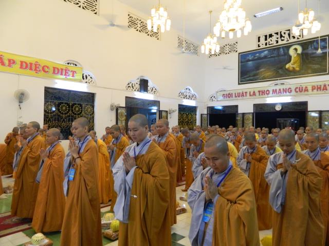 Giới trường Thiện Hòa tấn đàn truyền giới Tỳ kheo ni