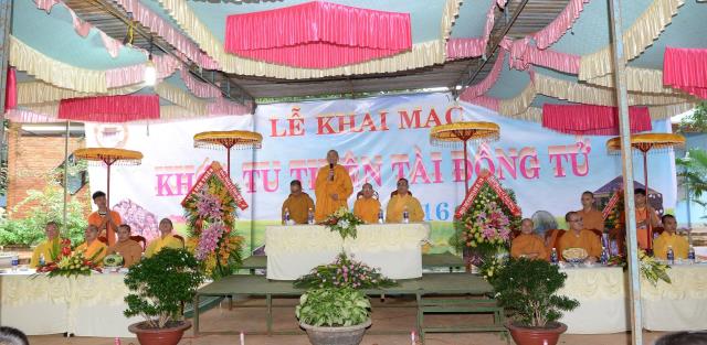 Đắc Lắc: Khai mạc khóa tu mùa hè Thiện Tài Đồng Tử