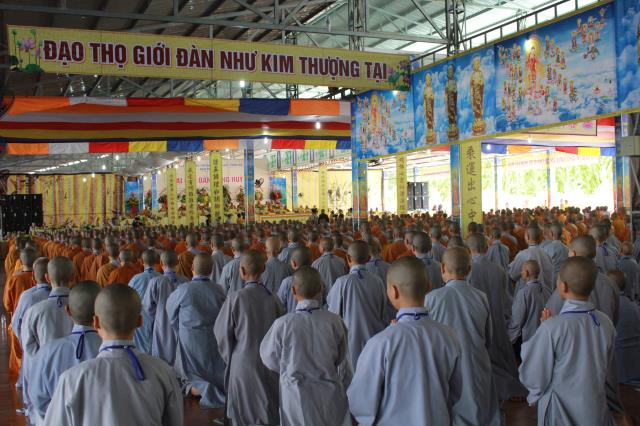 Chính thức khai mạc Đại giới đàn Đồng Huy