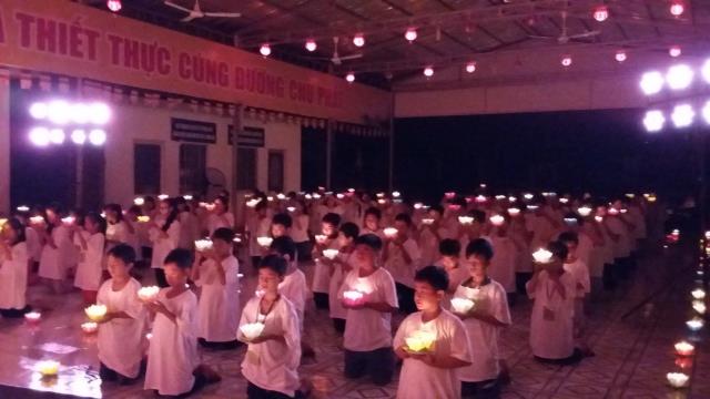 Tiền Giang: Bế mạc khóa tu mùa hè tại chùa Kim Linh