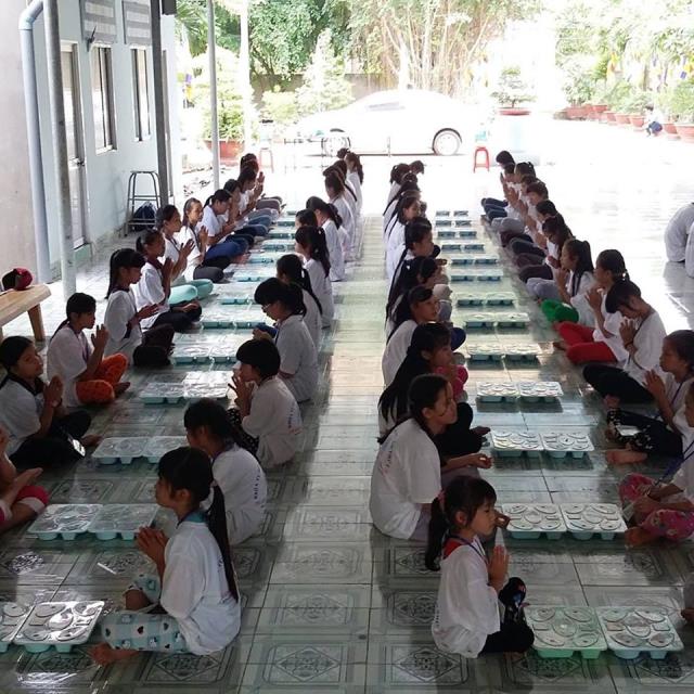 Tiền Giang: Bế mạc khóa tu mùa hè tại chùa Kim Linh