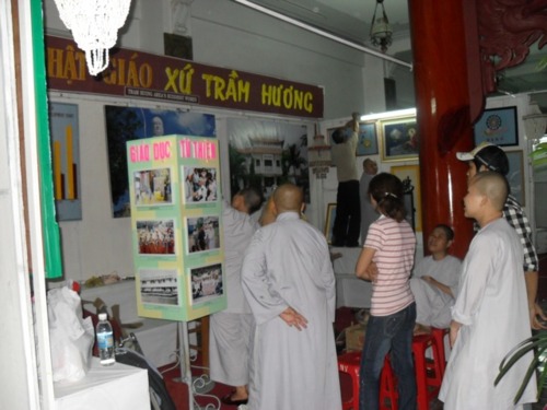 Chùm ảnh: Sẵn sàng cho giờ khai mạc Hội nghị SakyaDhita