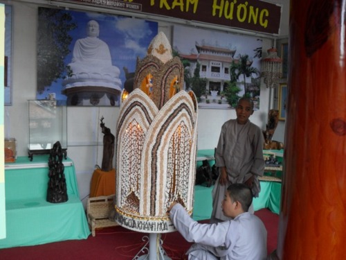 Chùm ảnh: Sẵn sàng cho giờ khai mạc Hội nghị SakyaDhita