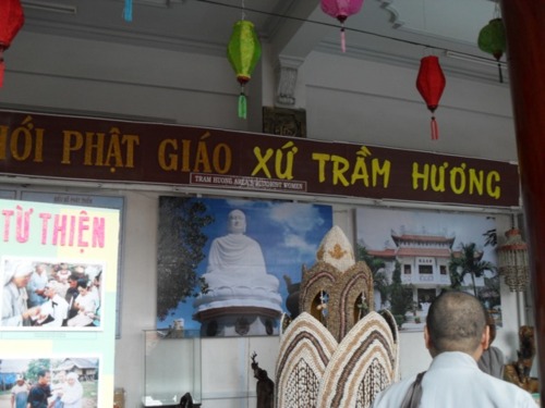 Chùm ảnh: Sẵn sàng cho giờ khai mạc Hội nghị SakyaDhita