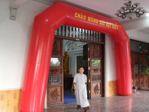 Chùm ảnh: Sẵn sàng cho giờ khai mạc Hội nghị SakyaDhita