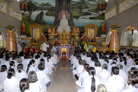 Lạt ma Dhakpa Tulku Rinpoche đến thăm HT. Thích Trí Tịnh - Chủ tịch HĐTS GHPGVN