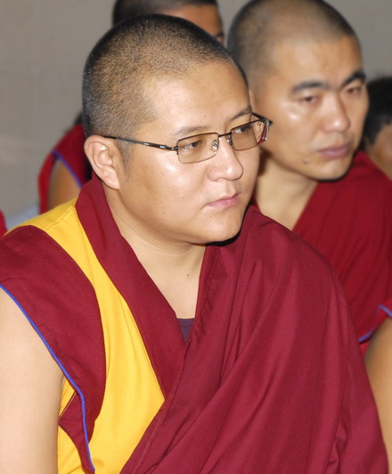 Lạt ma Dhakpa Tulku Rinpoche đến thăm HT. Thích Trí Tịnh - Chủ tịch HĐTS GHPGVN
