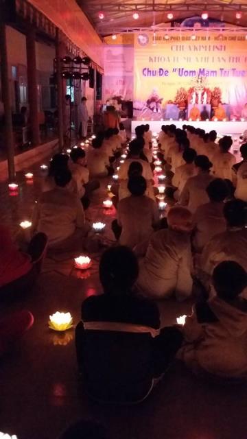 Tiền Giang: Bế mạc khóa tu mùa hè tại chùa Kim Linh